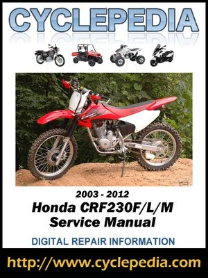 Honda 230f service manual